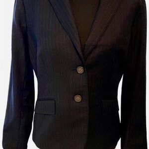 LIKE NEW J.CREW Pinstripe Navy Blazer